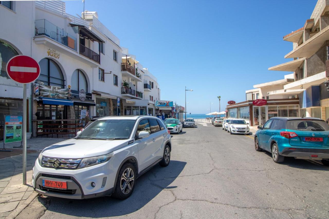 Light House - Seafront Cosy Studio With Library Paphos ภายนอก รูปภาพ